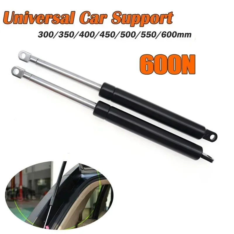 Gasveren Lente Hydraulische Hendel 2 Stuks Auto Stutten Front Cover Bonnet Hood Kofferbak Achterklep Boot Shock Lift Strut Ondersteuning Bar Gasveer RV 200-600mm 200N (Color : 60cm