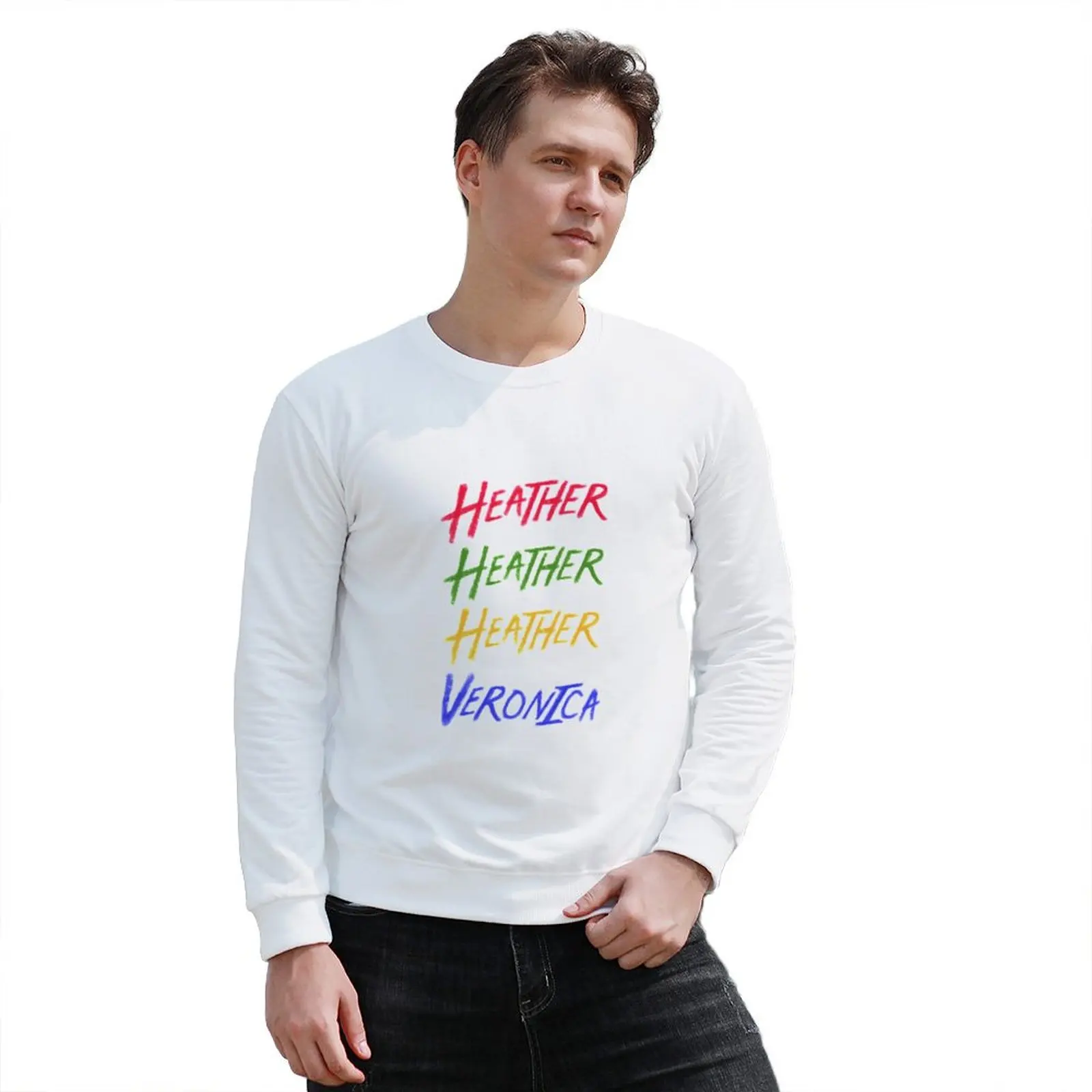New Beautiful Heathers Sweatshirt autumn clothes graphic t shirts men men clothing hooded shirt sports sweatshirt man