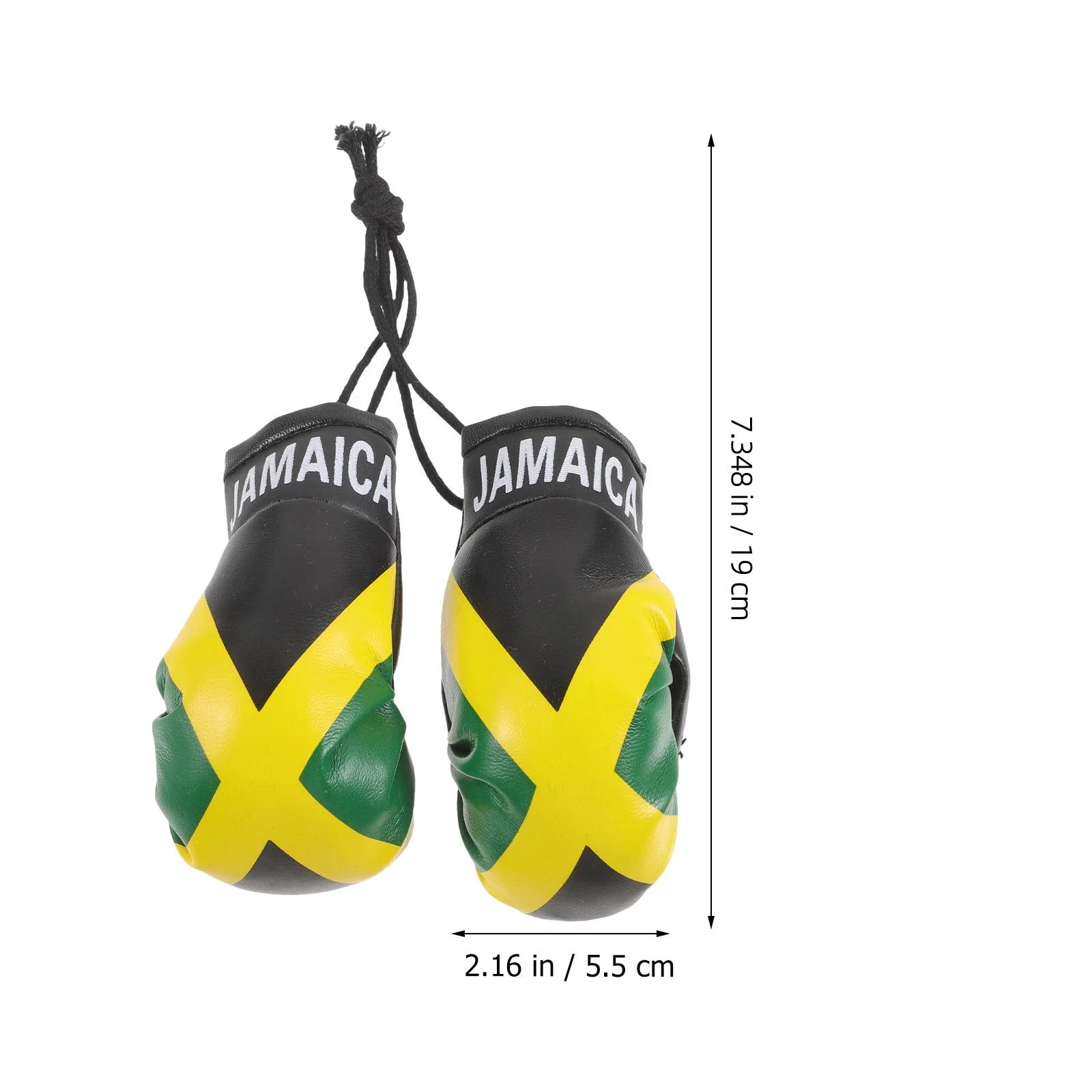 10Pcs Boxing Gloves Pendant Martial Supplies Pvc Keychain Car Hanging Accessories Fitness Decorations Miniature Boxing