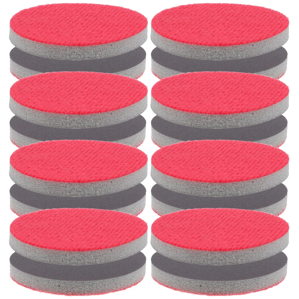 16Pcs Bowling Ball Pad Efficient Durable Polishing Pads Sponge Cleaner Practical Convenient Bowling Entertainment