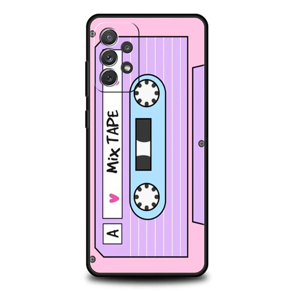 Retro Cassette Tape Design Phone Case Cover