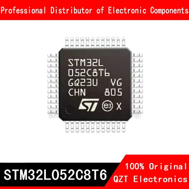 10pcs/lot STM32L052C8T6 LQFP STM32L052 LQFP-48  new original In Stock 10pcs lot stm32l052c8t6 lqfp stm32l052 lqfp 48 new original in stock