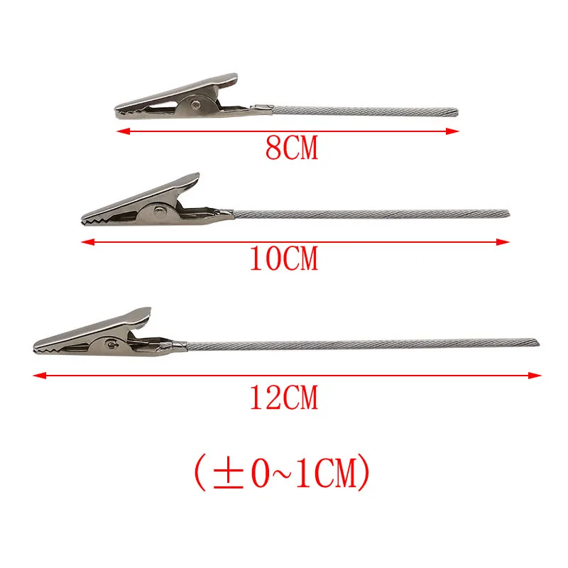 6/10/20 Stück Metall Mini Klemmen Mini Federklemme Krokodil