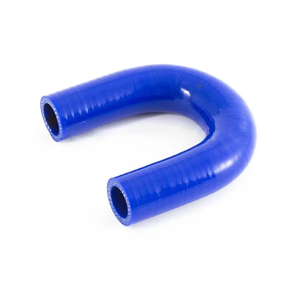 180 Degree Elbow Coupler Hose ID 19mm/22mm/25mm/32mm/38mm/51mm/57mm/63mm/70mm/76mm Intake Intercooler Pipe (4-PLY) Silicone