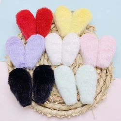 Furry Barrettes Furry Rabbit Ears for Hair Clip Party Costume DIY Accessories