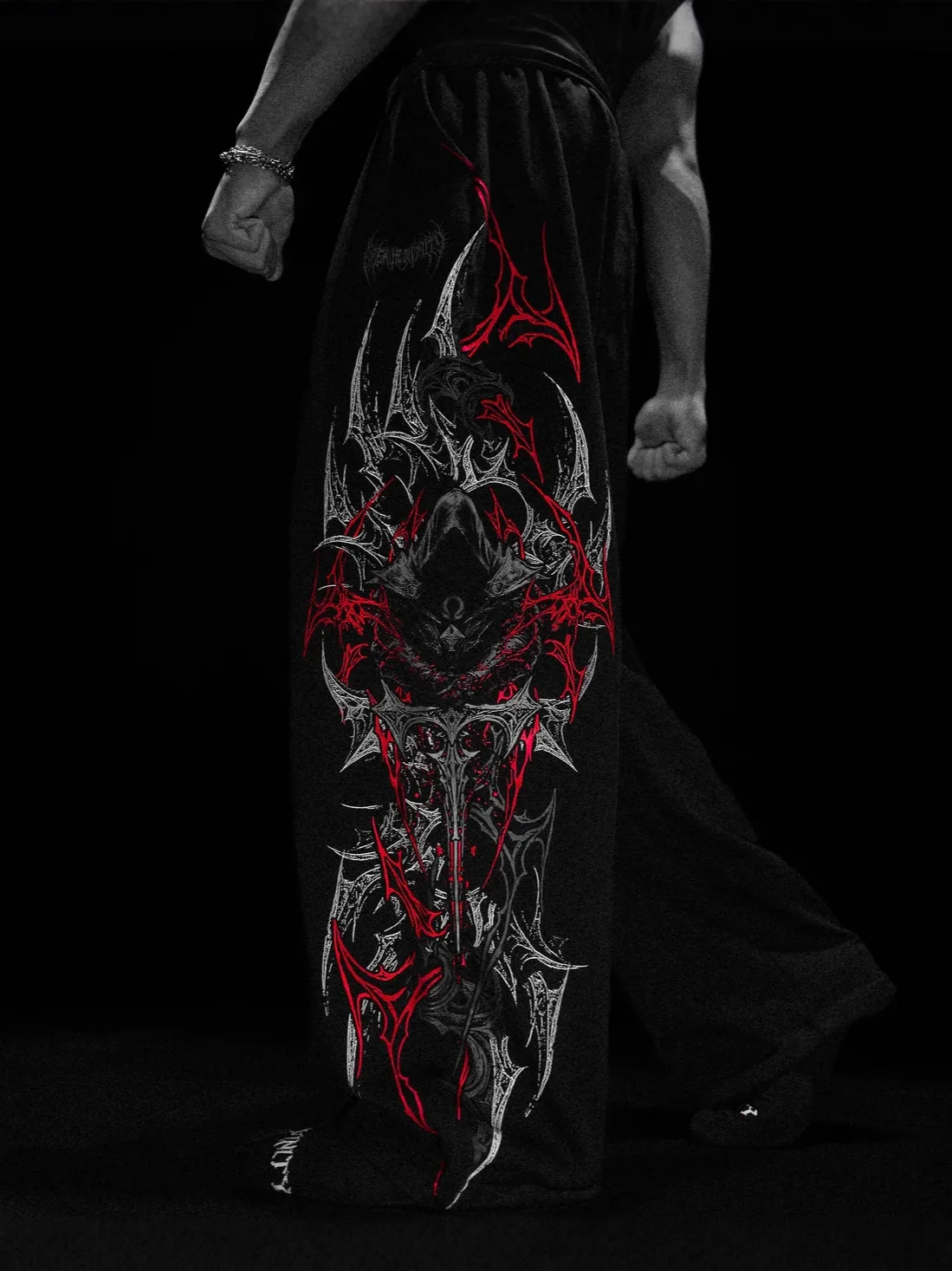 BD-Black Red Flower