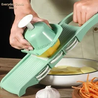 Trancheur de pommes de terre, coupe de légumes domestique, broyeur multifonctionnel de fruits, trancheur de Julienne, râpe avec poignée, Gadgets de cuisine 3