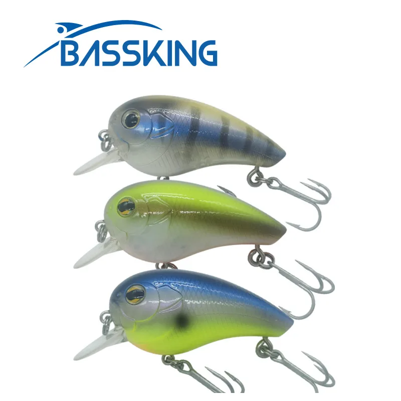 

BASSKING Top Water Crankbait 60mm 14.3g Floating Fishing Lure Artificial Plastic Hard Bait Pesca Swimbait Leurre Saltwater Lures