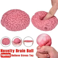 Novelty Squishy Brain Toy Squeezable Fun Toys Relieve Stress Ball Cure Cartoon Animal Squeeze Nostress Toys Kids Adults Toy 1