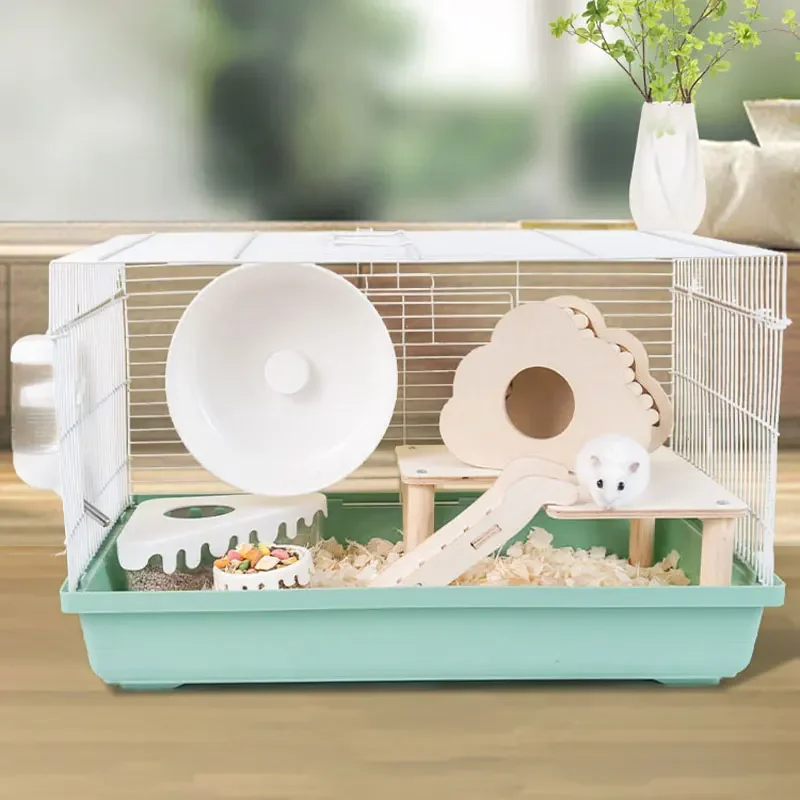 

Pet Hamster Cage Guinea Pig's Super Luxurious Villa Cang Small House Nest Complete Set Specialized Small Animals Pet Products