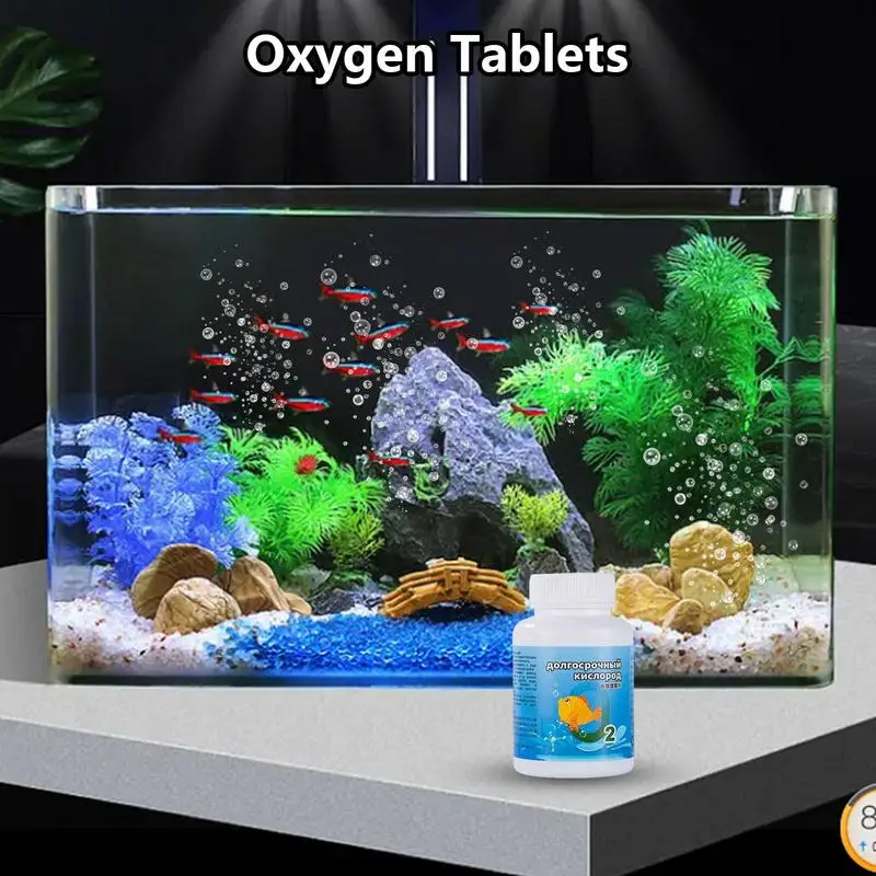Aquarium Oxygen Tablets Long-term Oxygenation Particles For Fish Tank Multi-Purpose Oxygenation Tool For Fish Tank Aquarium 5