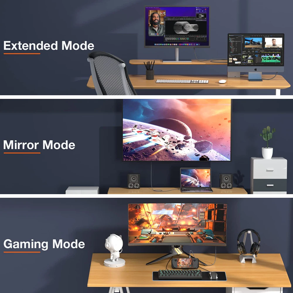 USB C-÷ Ʈ 1.4 ̺, Ʈ 3/4-÷ Ʈ , ƺ , Ｚ HDTV Ϳ, 8K60Hz, 4K144Hz