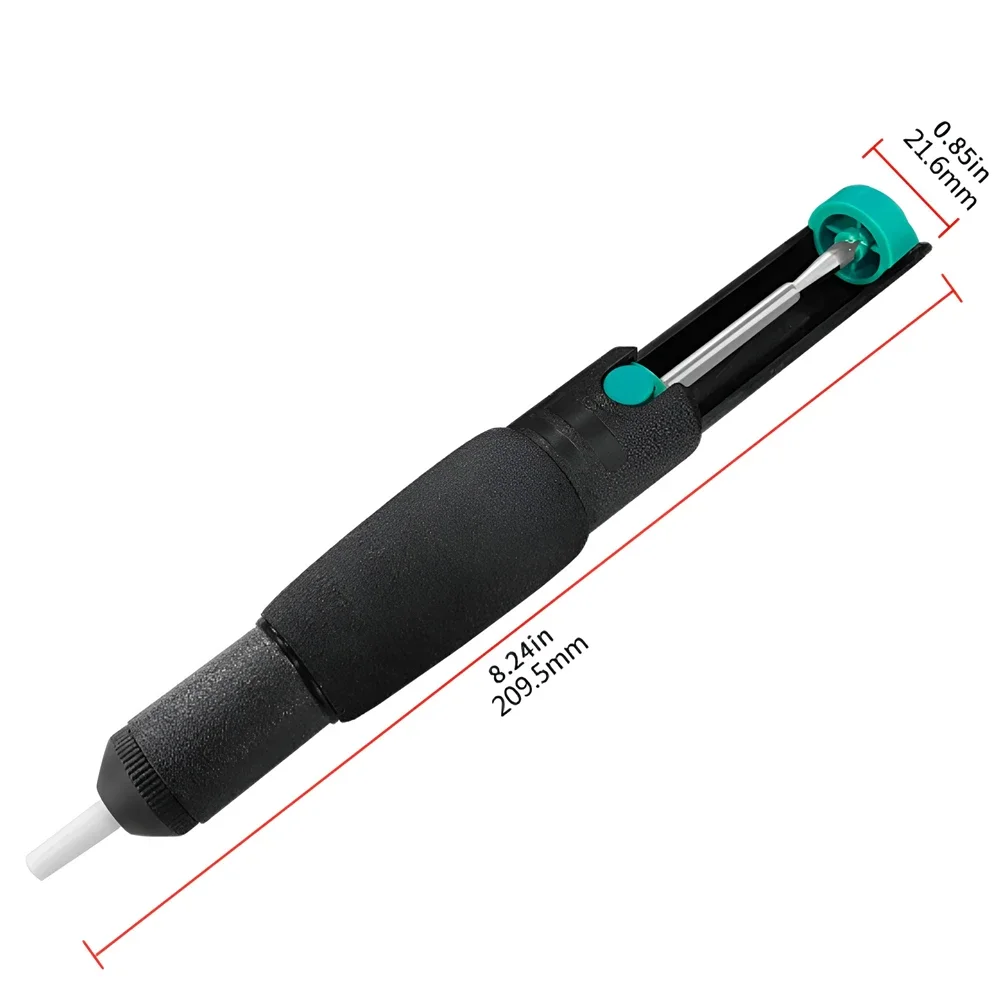 Welding Powerful Desoldering Gun Solder Braid Desoldering Vacuum Pump Solder Remover Tool Anti-skid Handle Hand Welding Tools desoldering suction pump soldering iron cleaner desoldering pump solder suction wire desoldering tool electrothermal solder sucker vacuum sucking pen