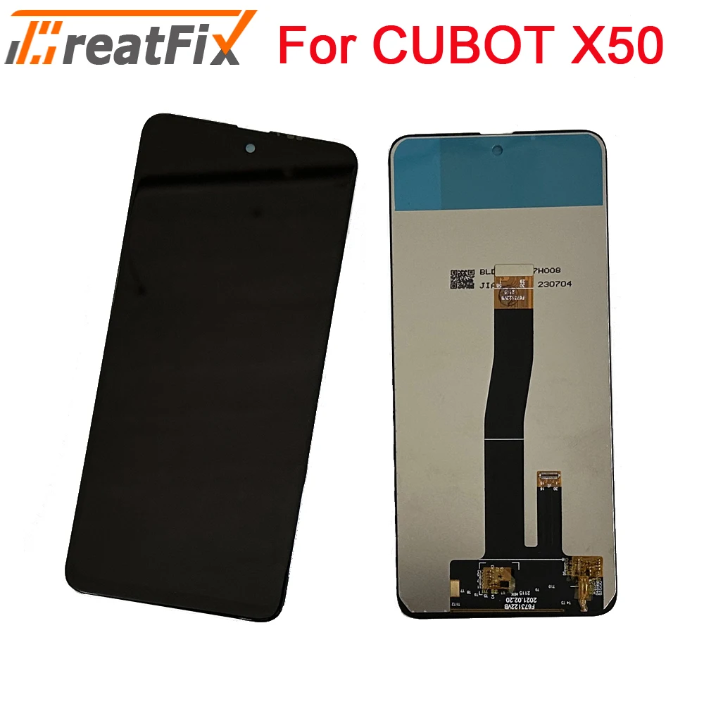 

100% Tested Working New 6.67" LCD Display Replacement For Cubot X50 LCD Display +Touch Screen Digitizer Assembly Cubot X50 LCD