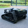 Customized Factory Supply Small Remote Control Crawler Mower Mini Grass Cutter Gasoline Engine Lawn Mower for Sale 5