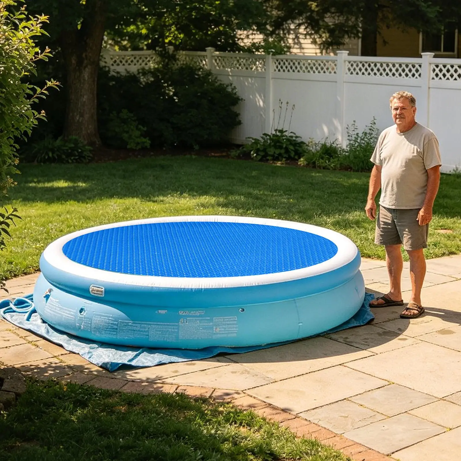 Insulated Solar Pool Cover