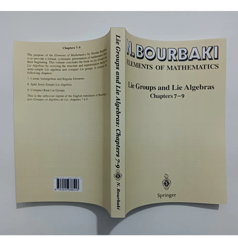 

Группы Lie и альгебры. Главы 7-9