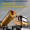 Huina 1573 1:14 10ch Remote-controlled Alloy Dump Truck Excavator 2.4g Wireless Remote-controlled Rtr Engineering Vehicle Toy 1
