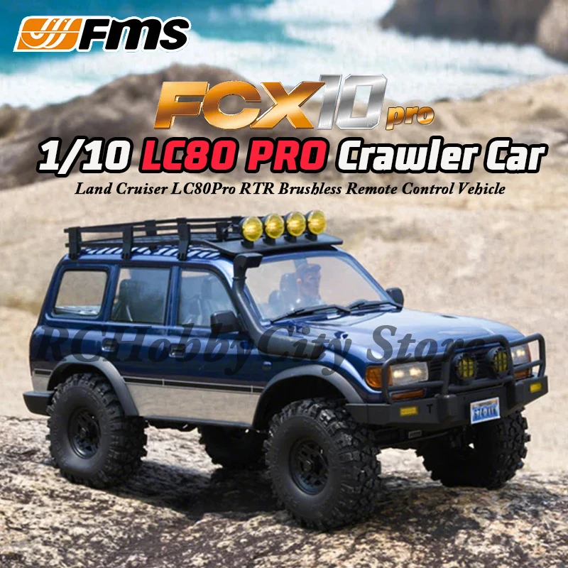 FMS FCX10 LC80 pro RTR Land Cruiser 1/10 Bezszczotkowy RC