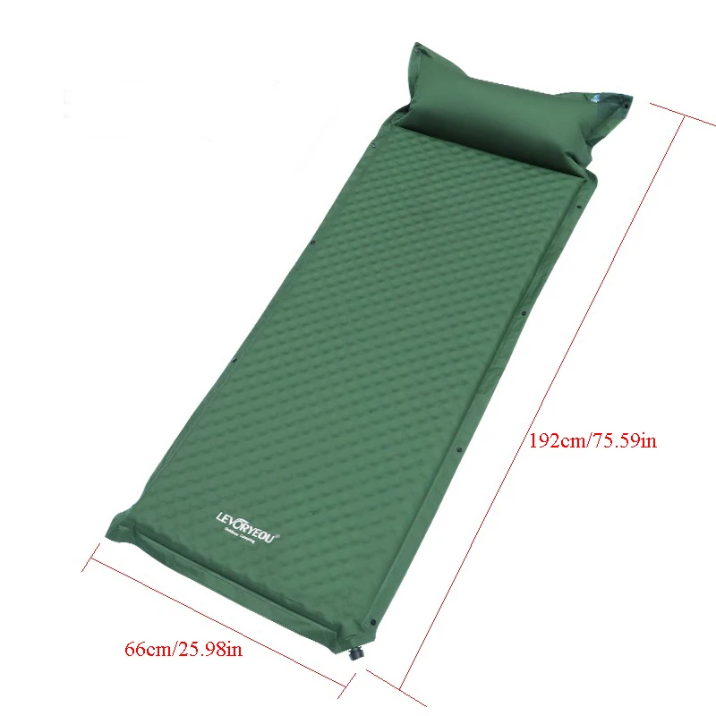 Inflatable mattress camping mat 1-3Persons thick 5cm automatic self-inflatable for tent camping