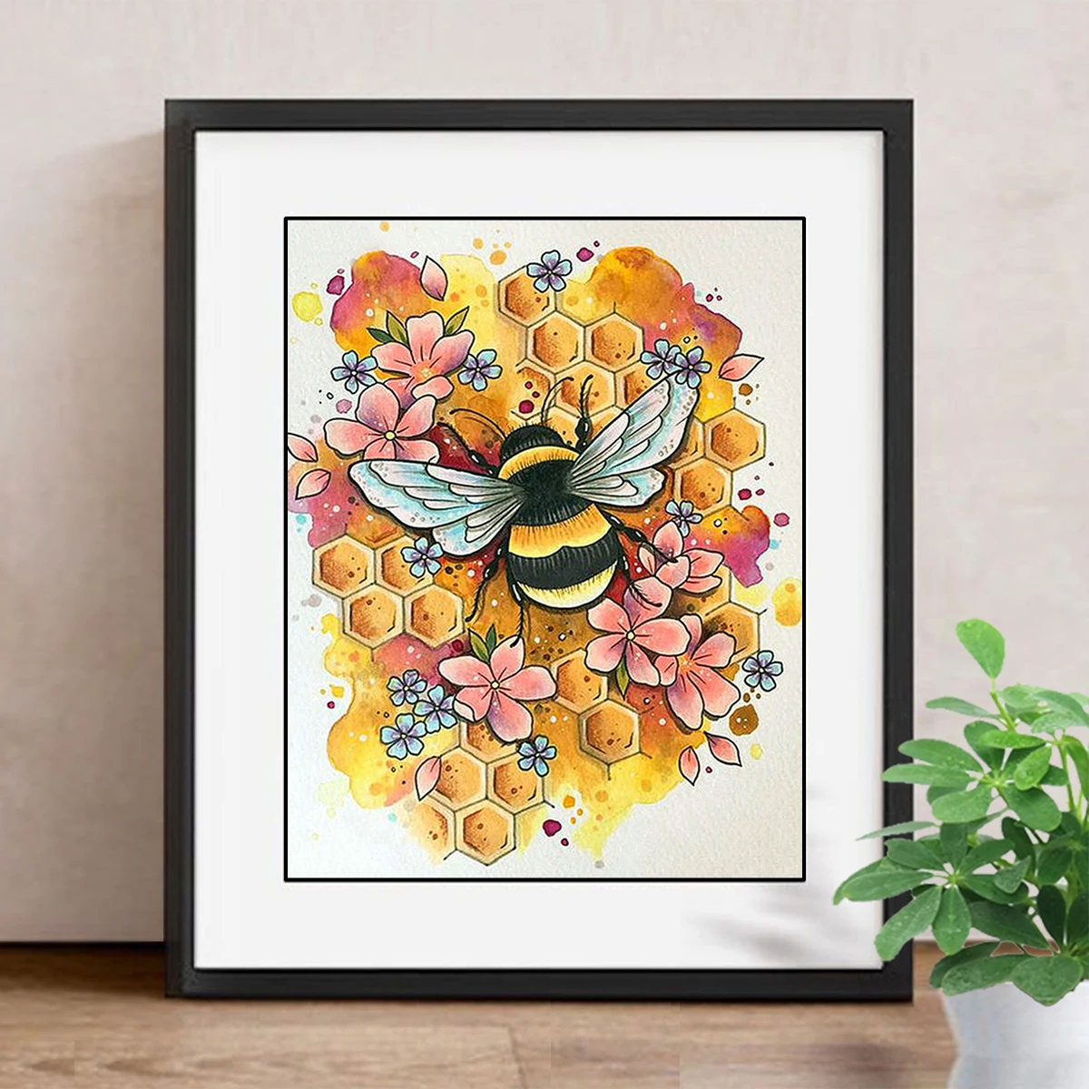 Diamond Painting Square Stones Animals Hobby And Handicraft Rhinestones Diamond Embroidery Bee 5d Mosaic