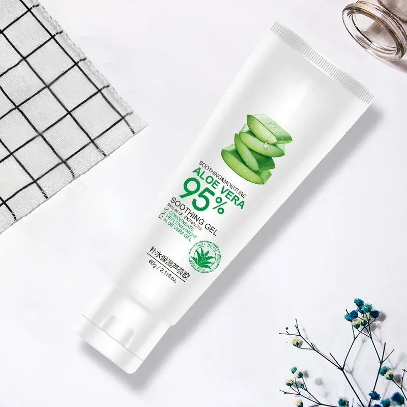 جل الصبار للوجه ، كريم نهاري مرطب لإزالة حب الشباب...