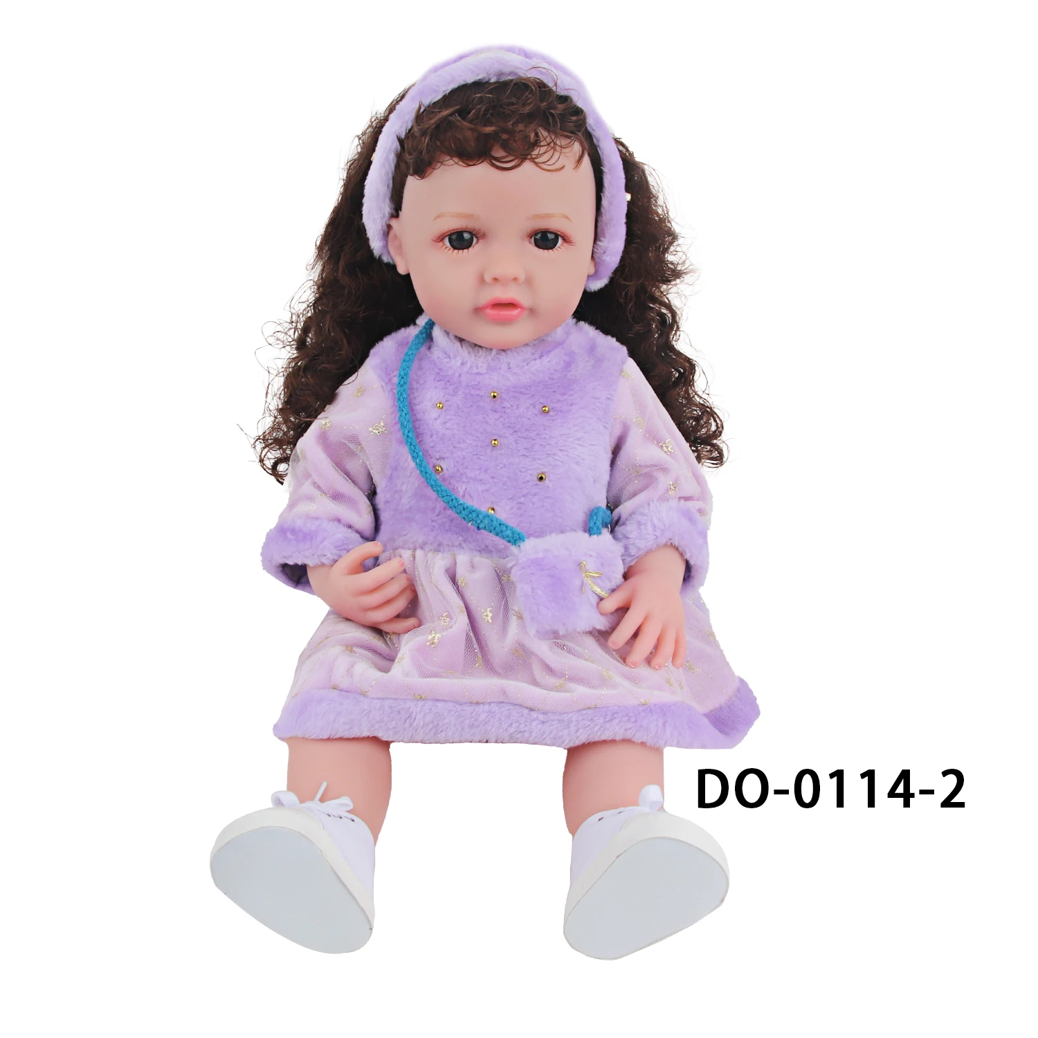 22 Inches Baby Girl Dolls With Doll Clothes Shoes Accessories Soft 55 CM Reborn Realistic Full Silicone Baby Girl New Born Doll 3