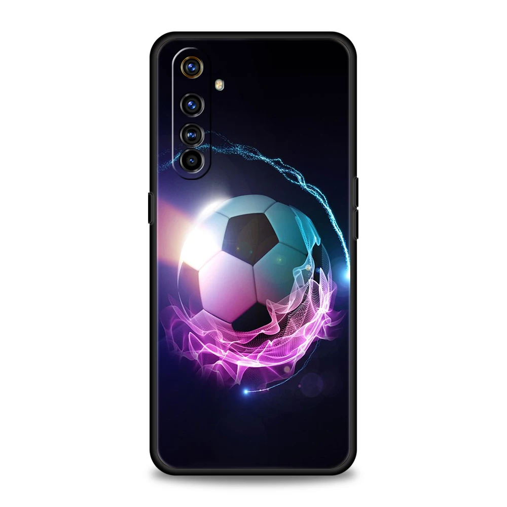Shockproof Silicone Soccer Design Phone Case
