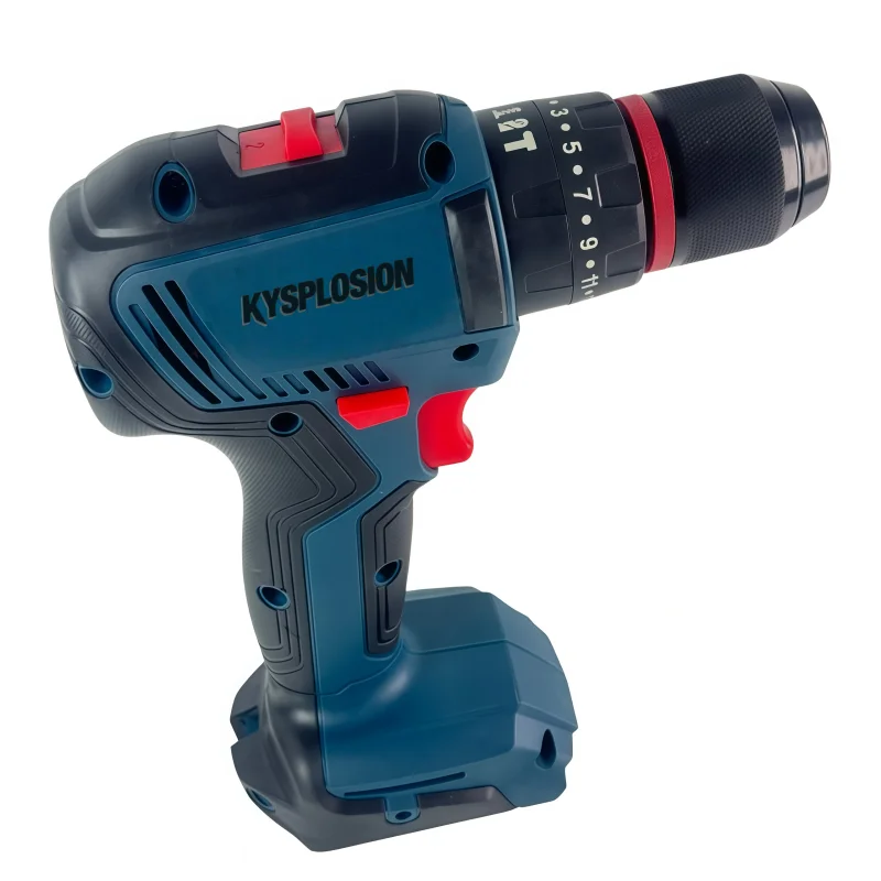 10mm Brushless 2-Speed Electric Drill Cordless Drill Screwdriver Metal Chuck Dri