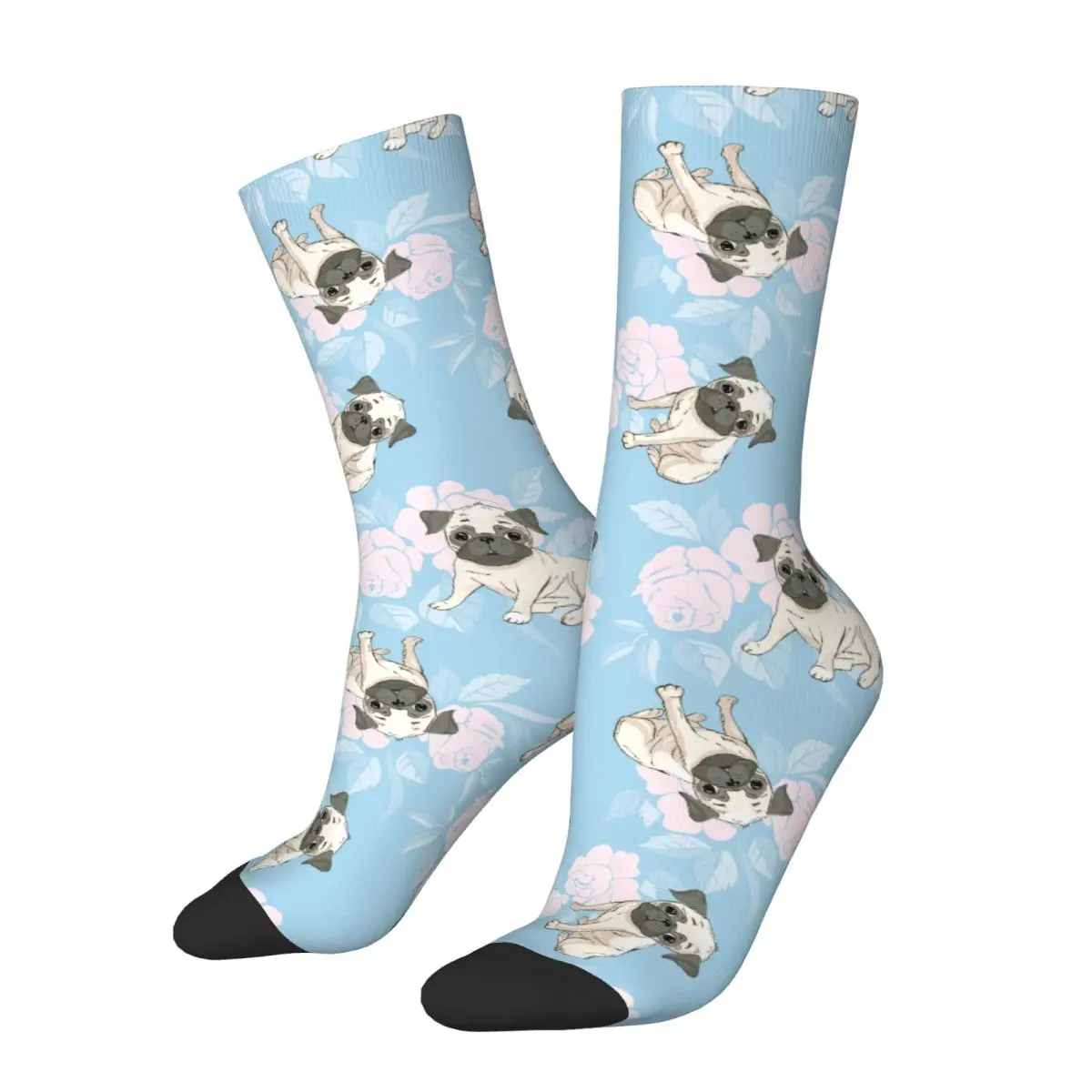 

Happy Funny Male Men Socks Casual French Bulldog Dog Sock Polyester Animal Skateboard Women's Socks Spring Summer Autumn Winter