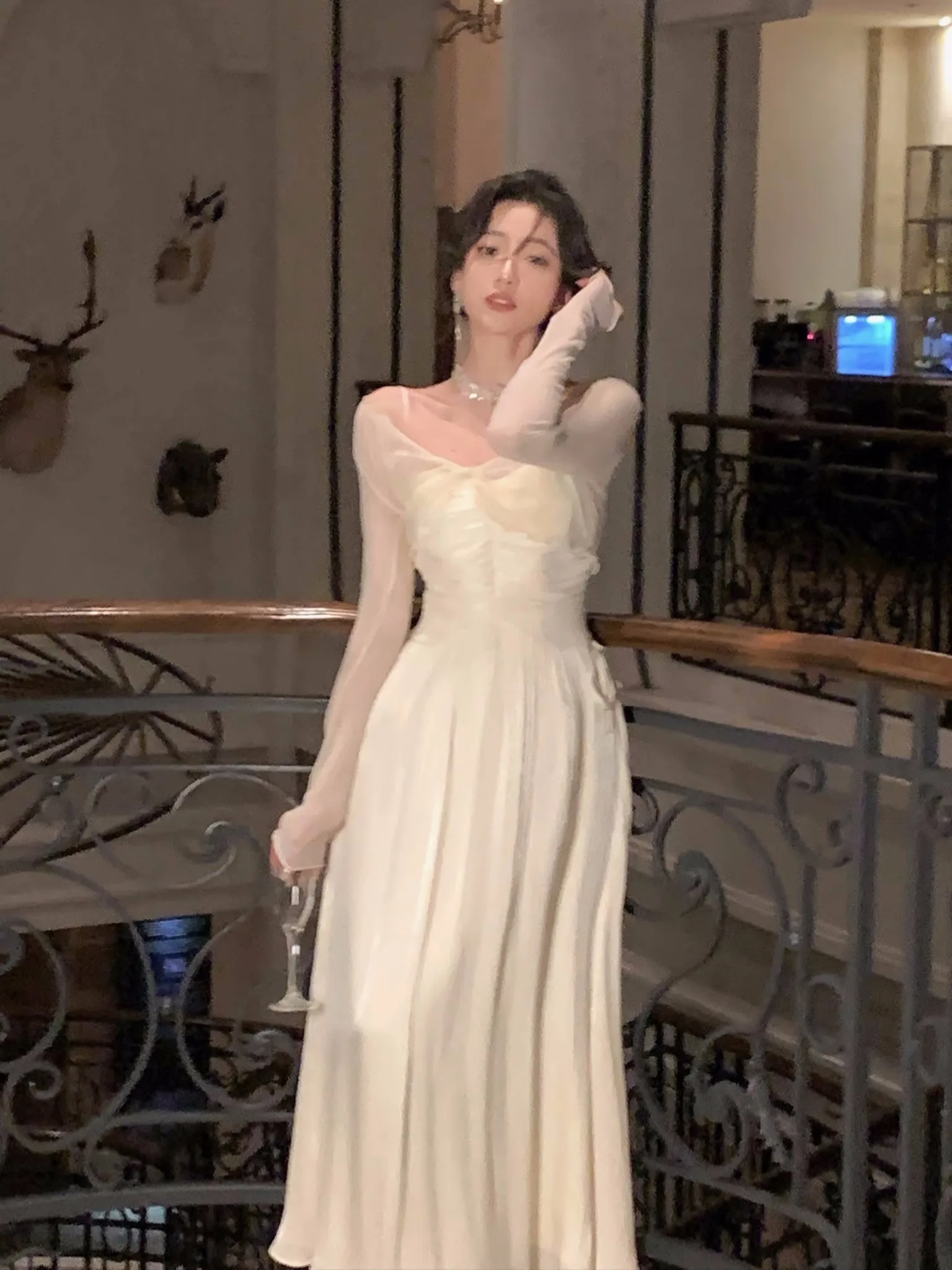 Elegant Shiny Midi Dresses for Women Evening Party Dress Prom Robe Vintage Solid Summer New A-line Spaghetti Strap Vestido Mujer