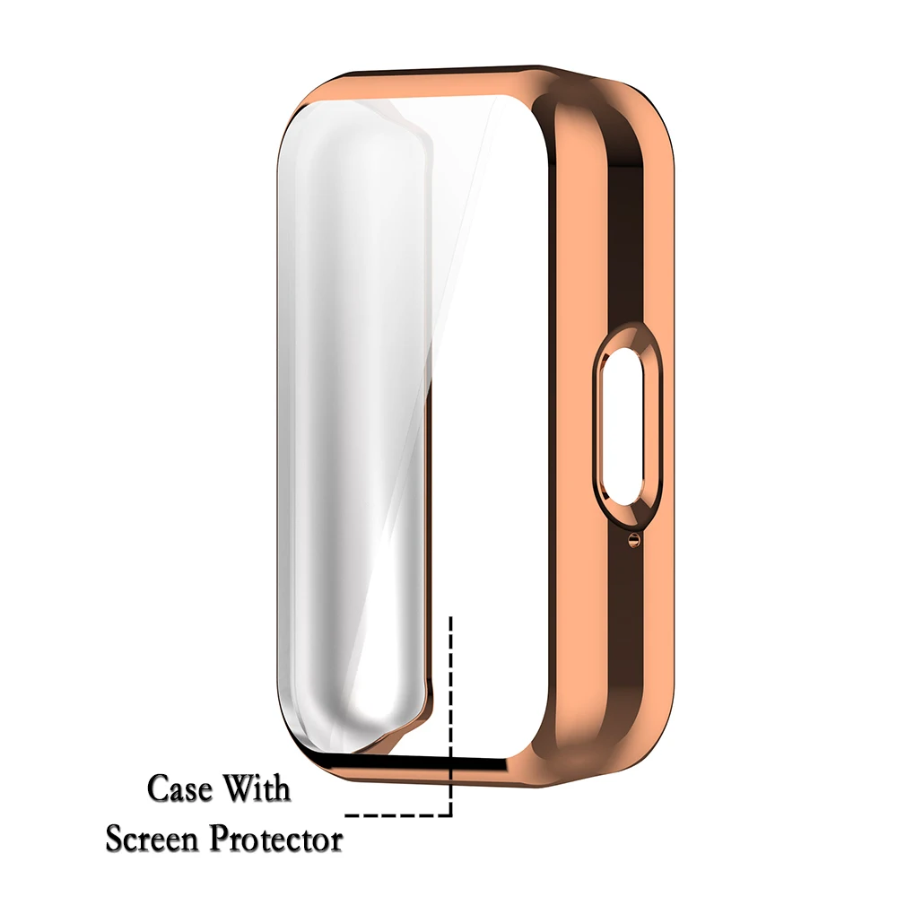 Watch Case for Samsung Galaxy Fit 3 Soft TPU Screen Protective Cover Watch Shell Smart Accessorie