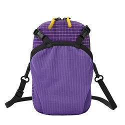 Lightweight Hiking Gear Water Bottle Pouch with Phone Pocket (Purple)