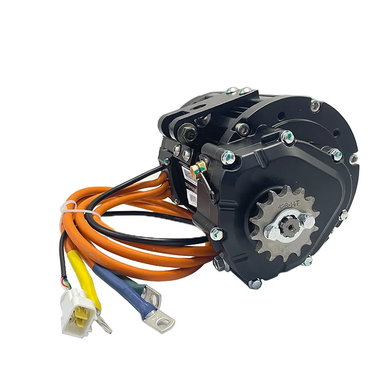 

QSmotor 138-3 90H V3 4000 Вт бесщеточный постоянный магнитный двигатель пиковой мощности 12000 Вт Средний привод