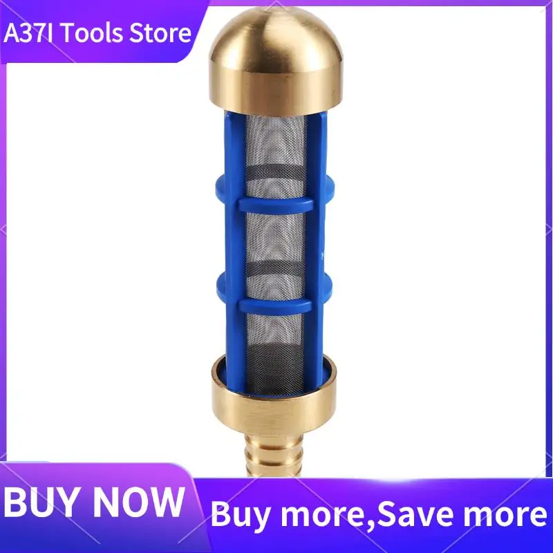 High Pressure Washer Water Filter Truck Pump Stainless Steel Mesh Noodles Long Shape Filter Accessories-[A37I]