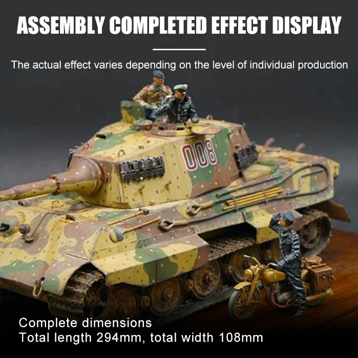 Tamiya 35164 – King Tiger Production Turret – Maquette 1/35 – Neuve