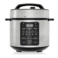 Electric 9-in-1 Pressure Cooker Steamer Yogurt Maker Warmer & Sterilizer Saute Slow Cooker Poultry Steam Rice Soup Cake Stew 1