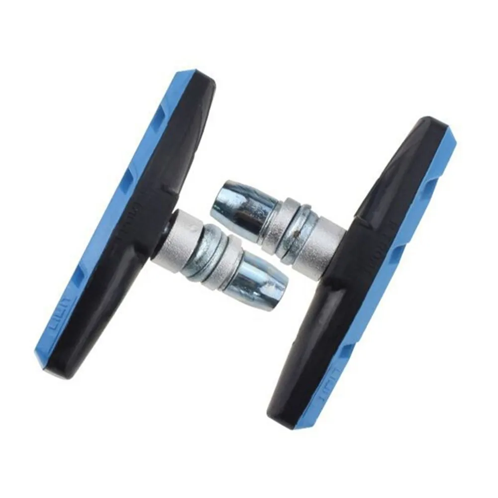 

2pcs Bicycle Brake Pad Rubber Alloy V Brake Pad MTB Road Bike Accessories Durable Bike Replacement Break Block