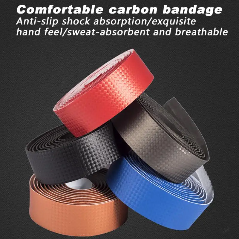 2pcs Bicycle Handlebar Tape Steering Wheel Cover Road Bike Cycling