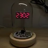 2024 New Luxurious Handmade  Modern Retro Style Lamp Design Different time zone clock 6