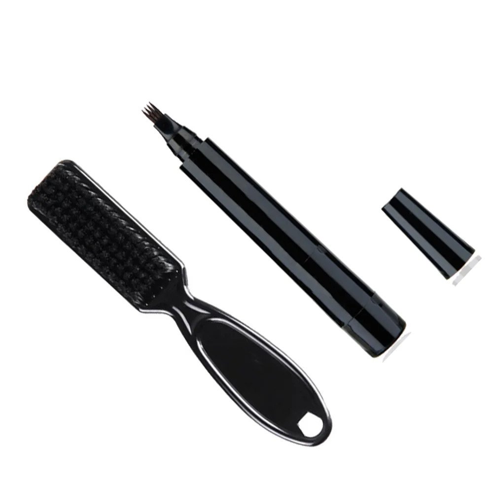 

Mustache Pen Set Beard Grooming Supplies with Brush Filling Pencil for Men Repair