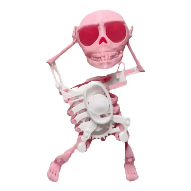 

Movable Skeleton Human Model Skull Full Body Mini Figure Toy Halloween Party Decor Action Figures Statu Skeleton