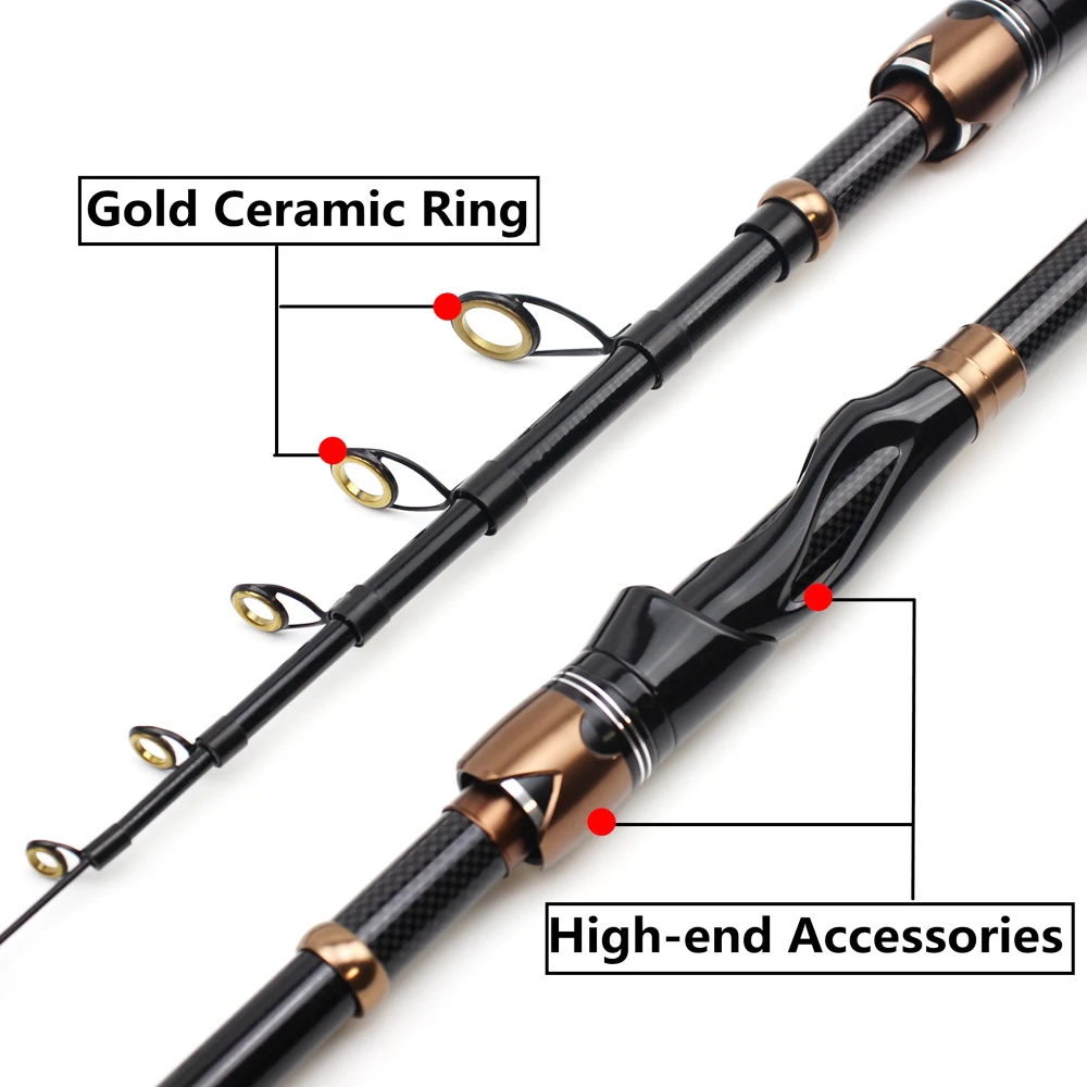 5h High Carbon Fiber Telescopic Fishing Rod - High Quality Fishing Rod  Carbon - Aliexpress