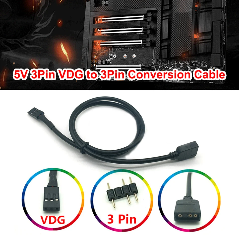 Câble D'alimentation/adaptateur D'alimentation Pour Ventilateur PC