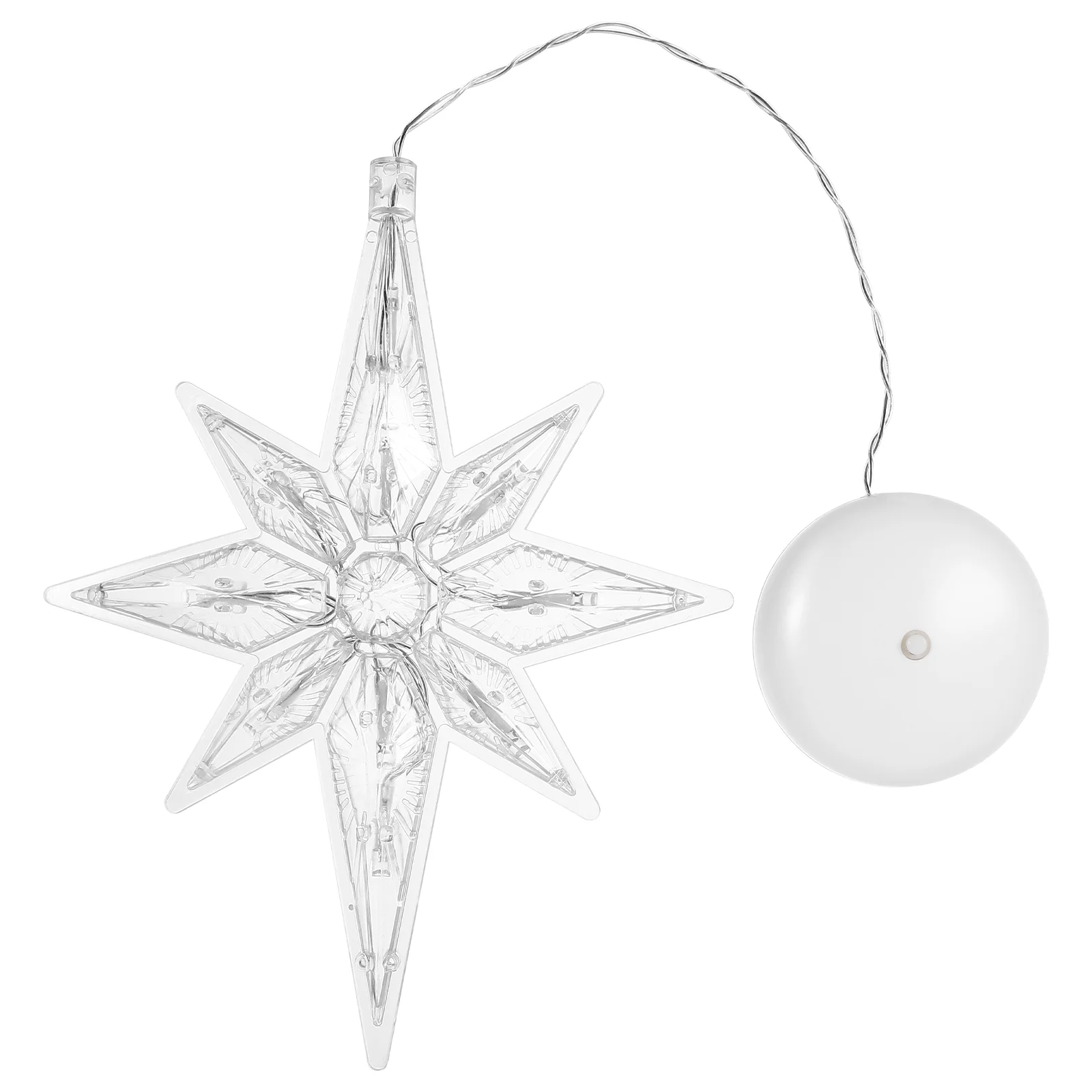 

Polaris Suction Cup Light Xmas Window Chandeliers Wedding LED Sucker Copper Wire Hanging Lamp Lights