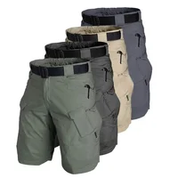 Tactical Camouflage Shorts Outdoor Workwear Five-Quarter Training Uniforms Summer Tactical Cargo Shorts Men's Fashion