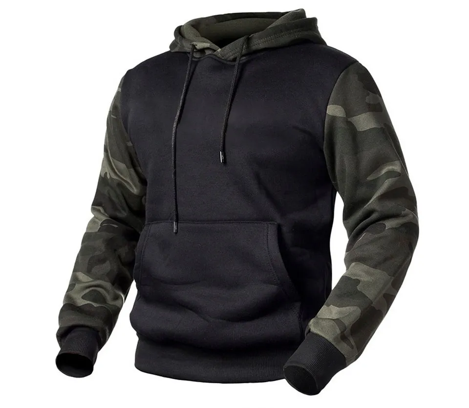 

Army Green Men Military Camouflage Hoodies Autumn Winter Hooded Sweatshirts Male Camo Hoody Hip Hop Streetwear Brand Top 4XL