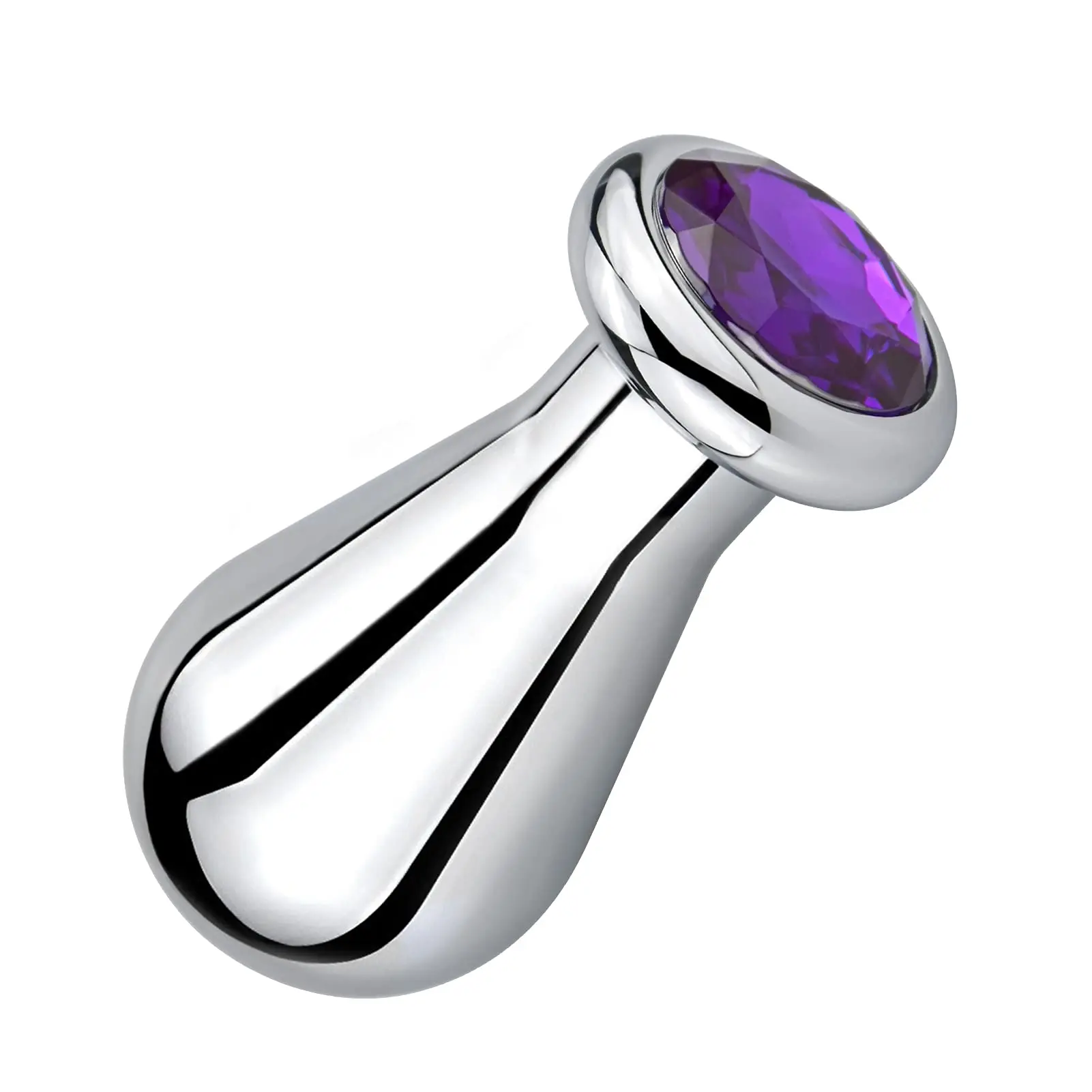 BDSM Large Anal Plug - Metal 2