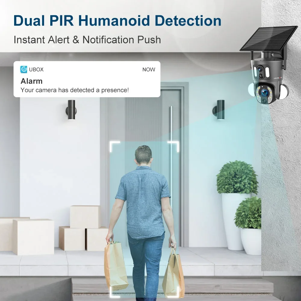 LS VISION-كاميرا شمسية بشاشة مزدوجة ، تكبير بصري ،...