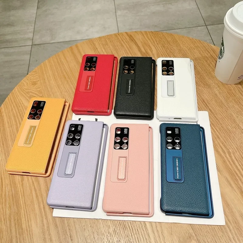 Per Samsung Z Fold 4 Custodia In Pelle Vinatge Sottile Sottile Per Samsung Galaxy Z Fold 4 5G Fold4 Zfold4 Accessori Per Cellulari Funda